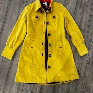 Vintage Bushwacker Yellow Pea Coat for Women